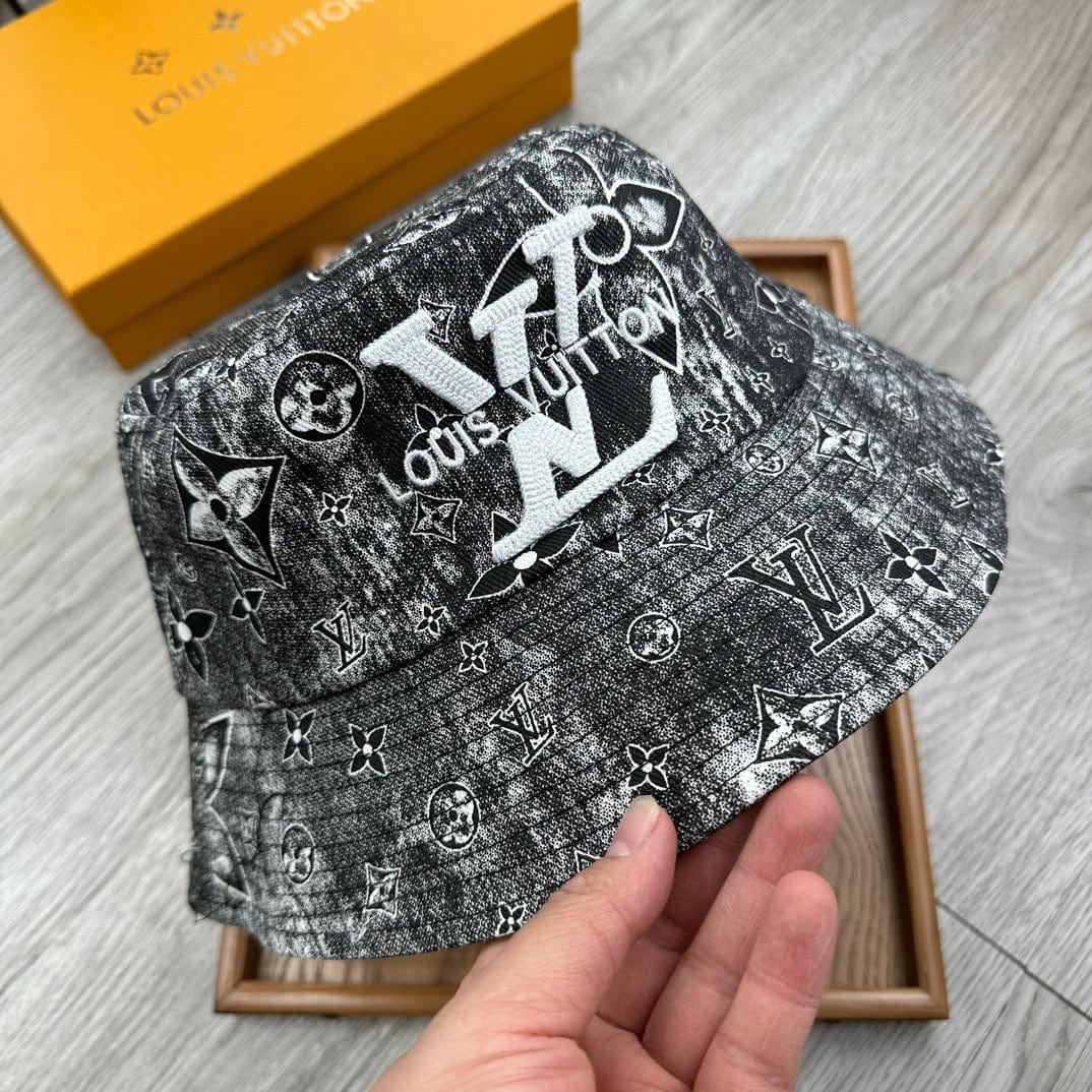 Tunde Store Louis Vuitton Fabric Bucket Hat for Men and Women