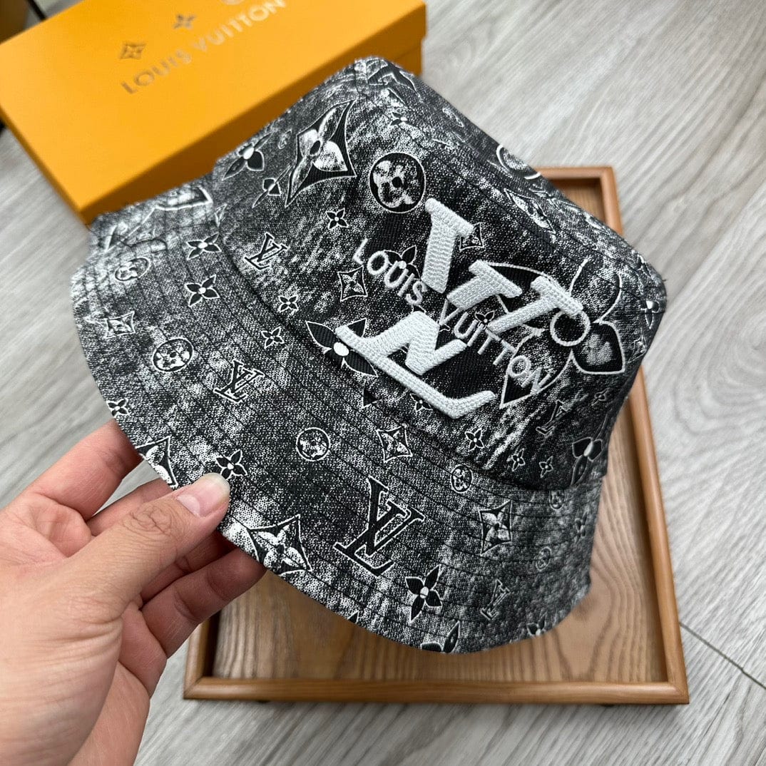 Tunde Store Louis Vuitton Fabric Bucket Hat for Men and Women