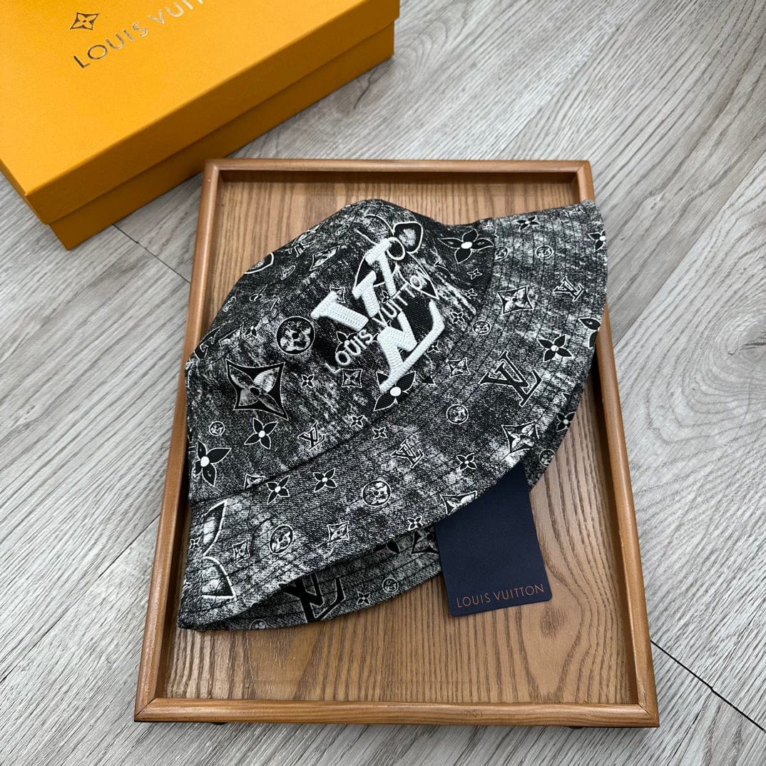 Tunde Store Louis Vuitton Fabric Bucket Hat for Men and Women