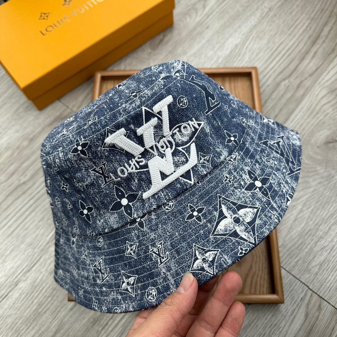 Tunde Store Louis Vuitton Fabric Bucket Hat for Men and Women