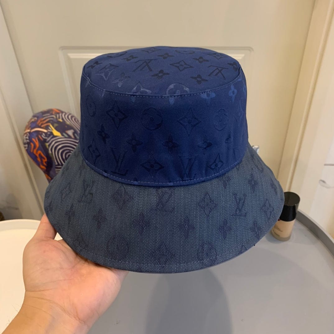 Tunde Store Louis Vuitton Gradient Monogram Denim Bucket Hat