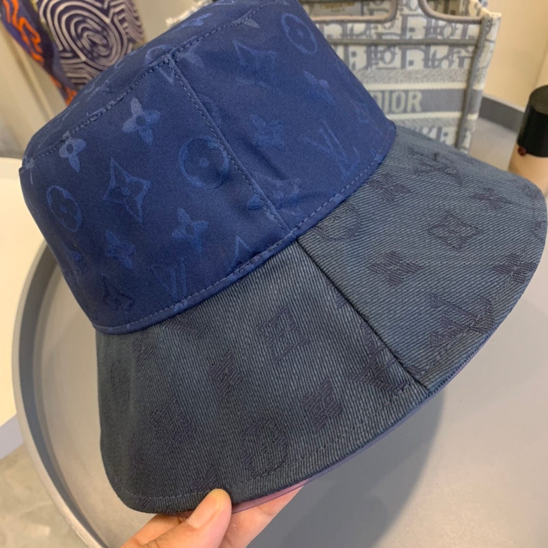 Tunde Store Louis Vuitton Gradient Monogram Denim Bucket Hat