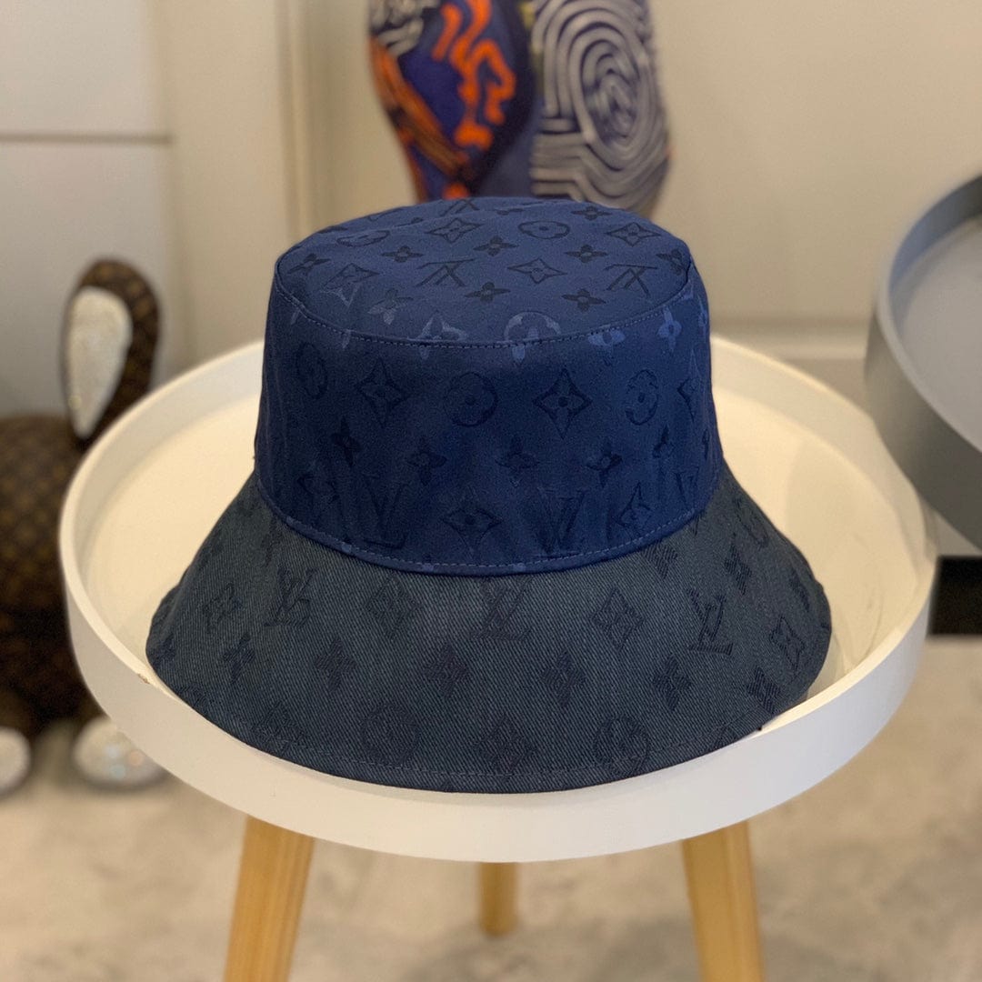 Tunde Store Louis Vuitton Gradient Monogram Denim Bucket Hat