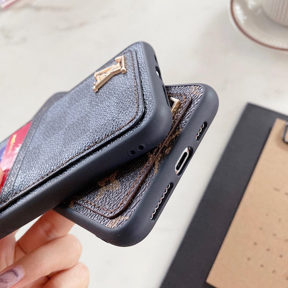 Tunde Store Louis Vuitton & Gucci iPhone Case Collection - Famous Patterns with Integrated Wallet