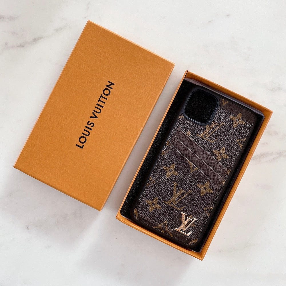 Tunde Store Louis Vuitton & Gucci iPhone Case Collection - Famous Patterns with Integrated Wallet