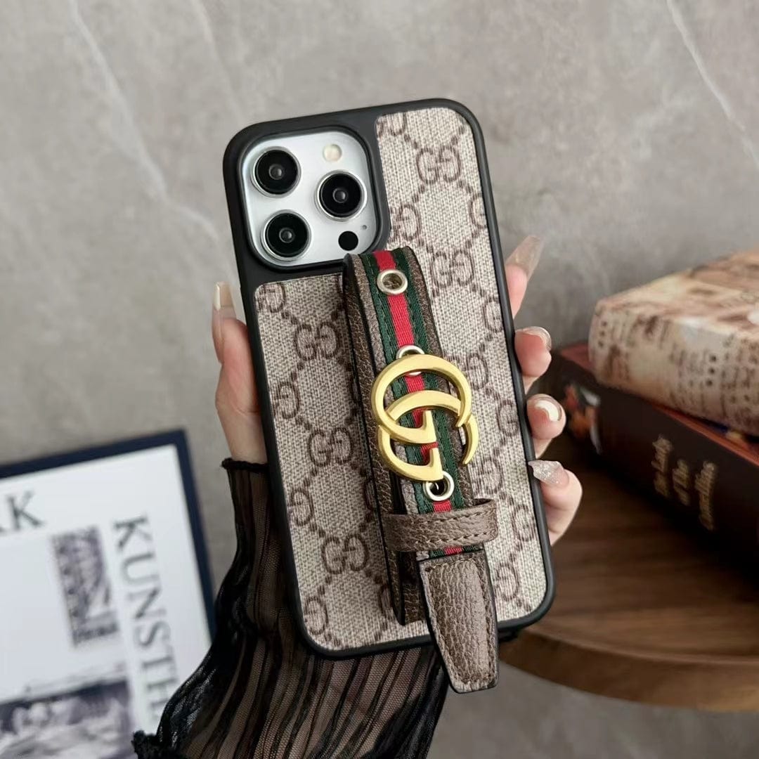 Tunde Store Louis Vuitton & Gucci with Handle Designer iPhone Cases