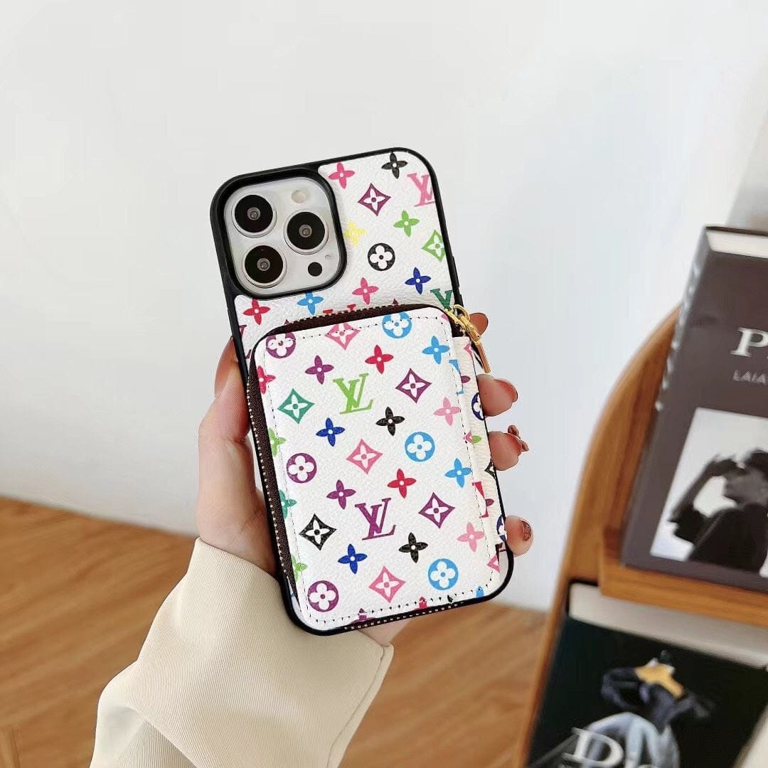 Tunde Store Louis Vuitton iPhone 14 Wallet Case | iPhone 14 Back Pocket Case