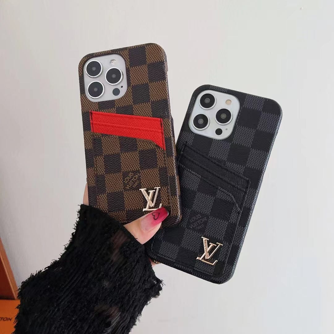 Tunde Store Louis Vuitton iPhone 15 Cover Case With Credit Card Slot
