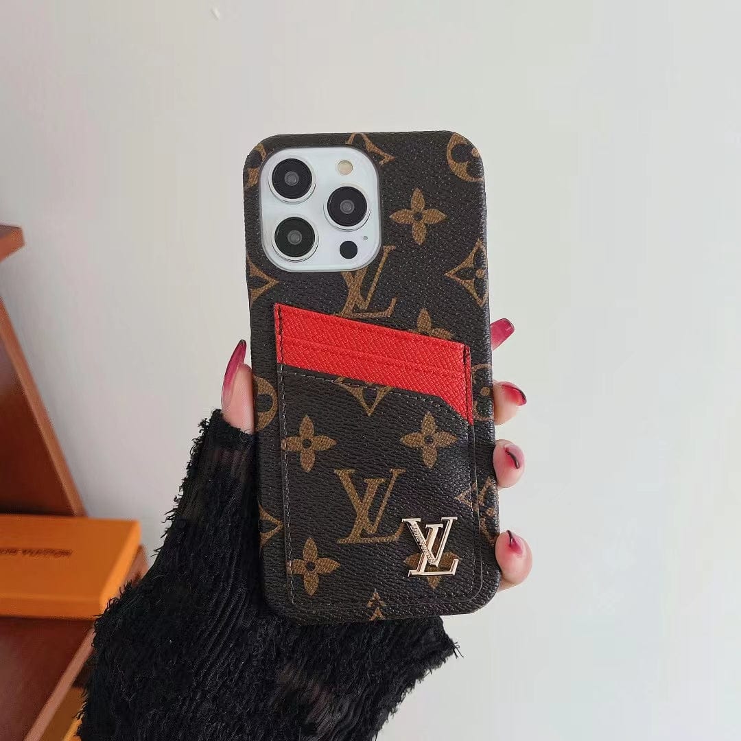 Tunde Store Louis Vuitton iPhone 15 Cover Case With Credit Card Slot