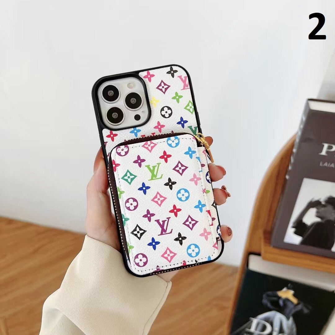 Tunde Store Louis Vuitton iPhone 15 Wallet Case | iPhone 15 Back Pocket Case