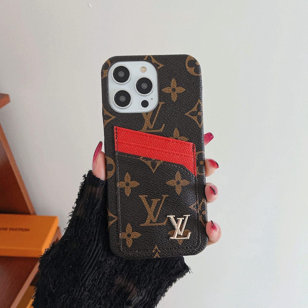 Tunde Store Louis Vuitton iPhone Cases with Extra Pouch - New Edition