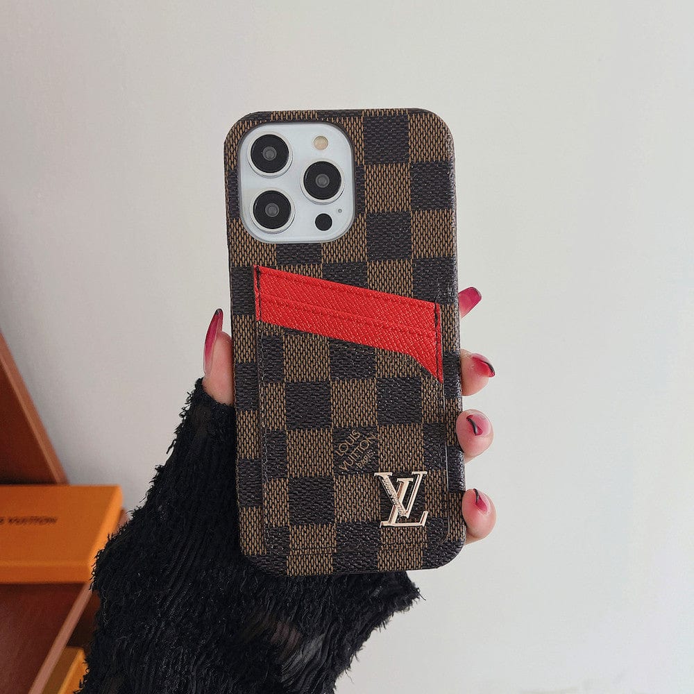 Tunde Store Louis Vuitton iPhone Cases with Extra Pouch - New Edition