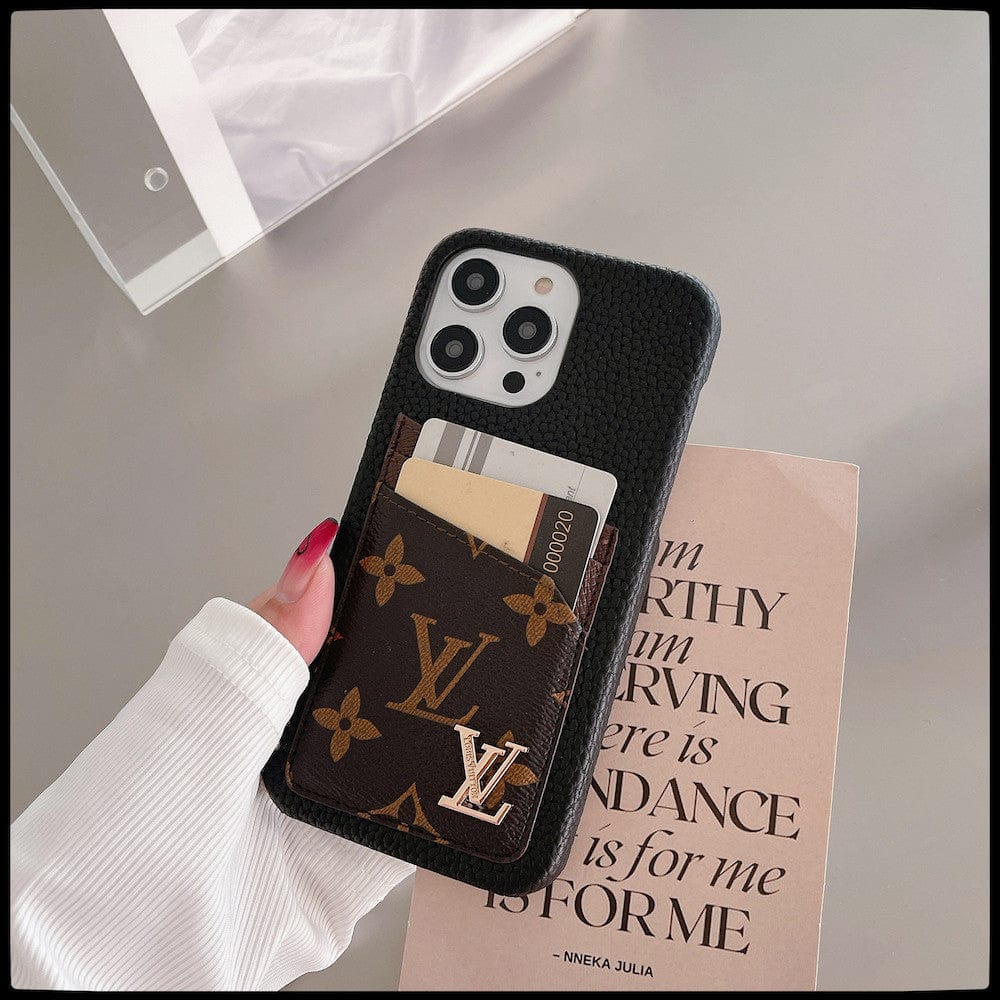 Tunde Store Louis Vuitton iPhone Cases with Extra Pouch - Timeless Luxury