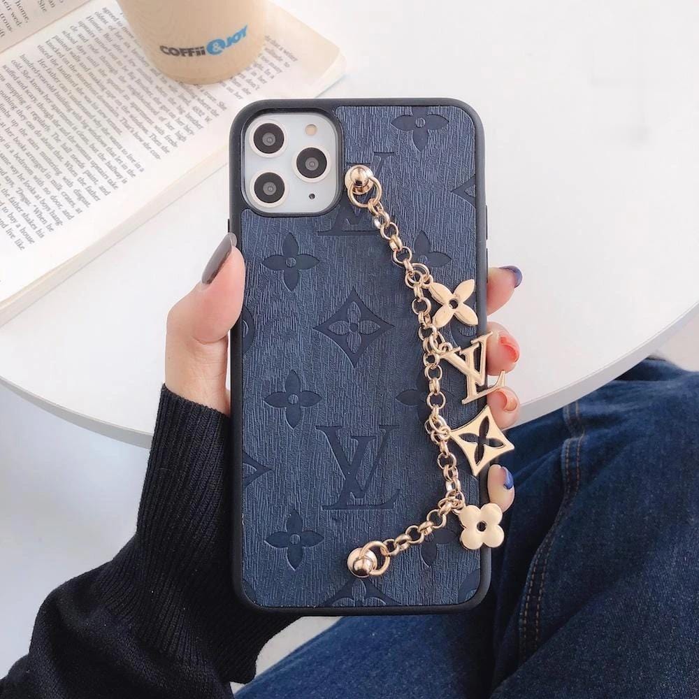 Tunde Store Louis Vuitton Leather iPhone 13 to 15 Cases