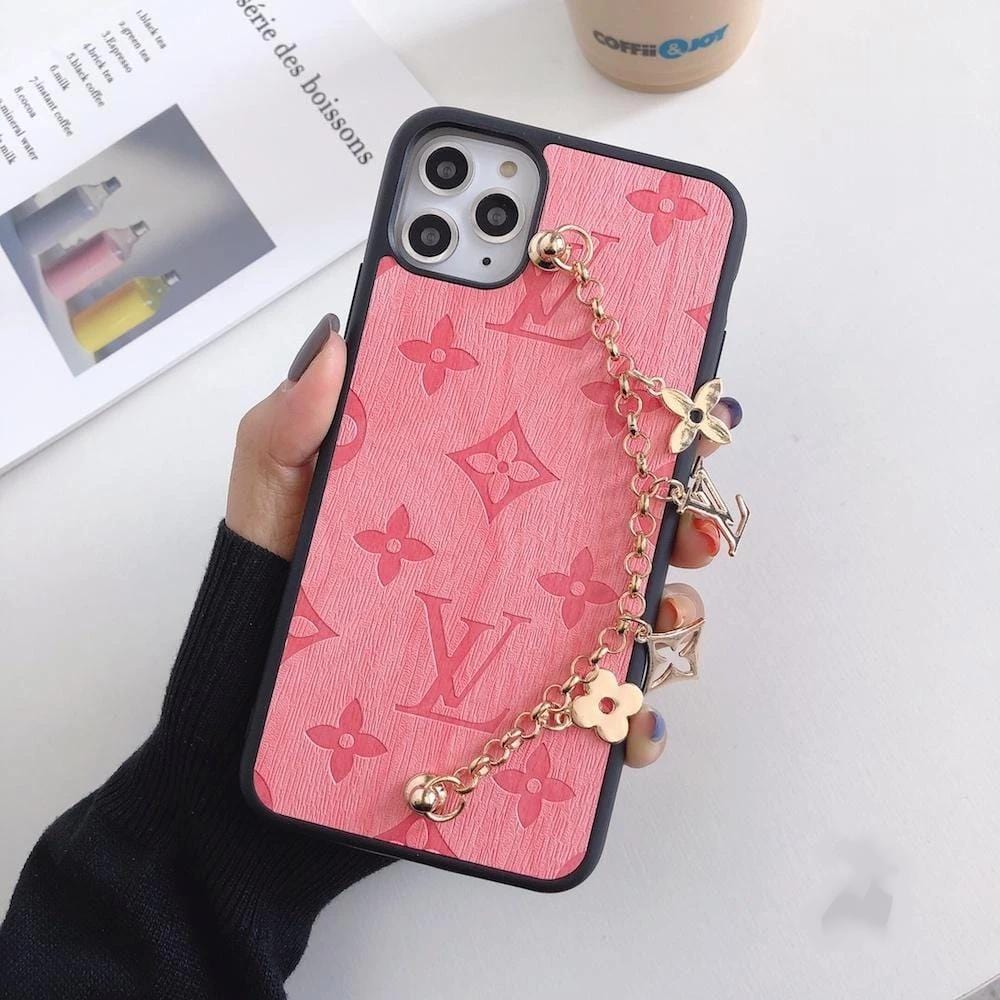 Tunde Store Louis Vuitton Leather iPhone 13 to 15 Cases