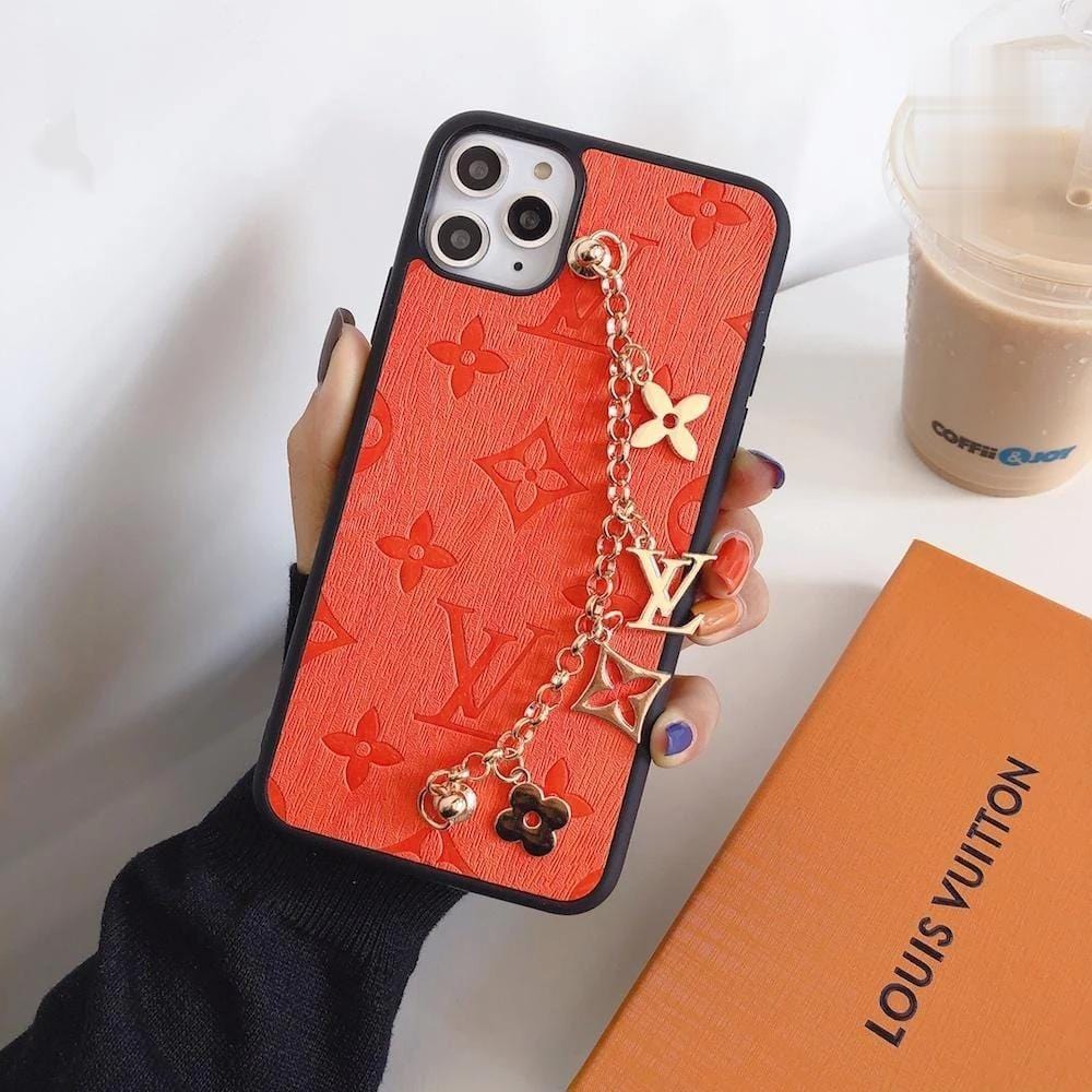 Tunde Store Louis Vuitton Leather iPhone 13 to 15 Cases