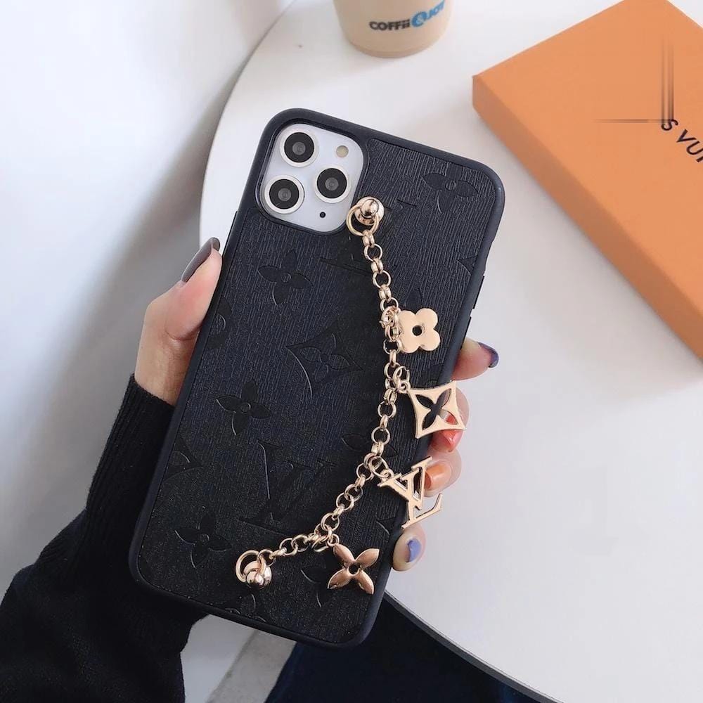 Tunde Store Louis Vuitton Leather iPhone 13 to 15 Cases