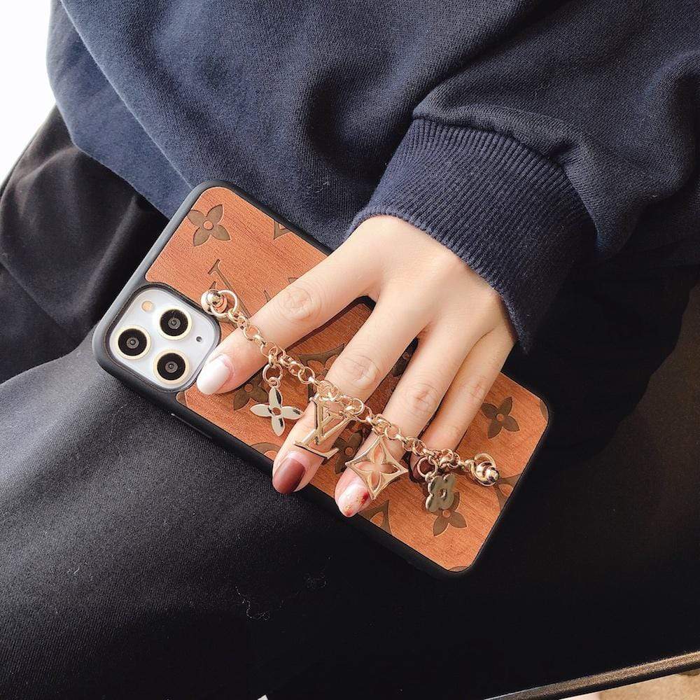 Tunde Store Louis Vuitton Leather iPhone 13 to 15 Cases