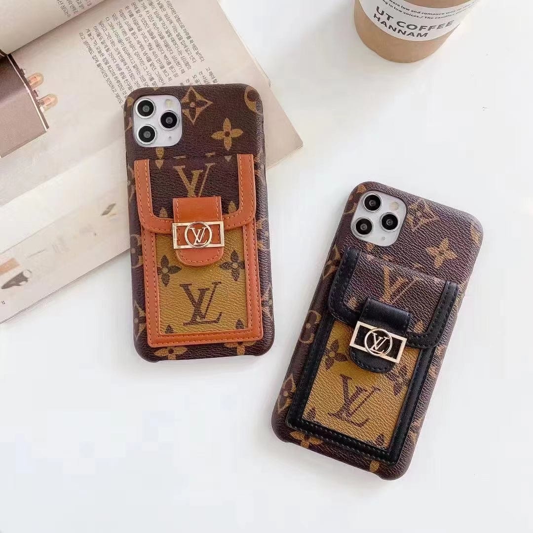 Tunde Store Louis Vuitton Luxury iPhone 15 Wallet Case: A Touch of Refined Elegance