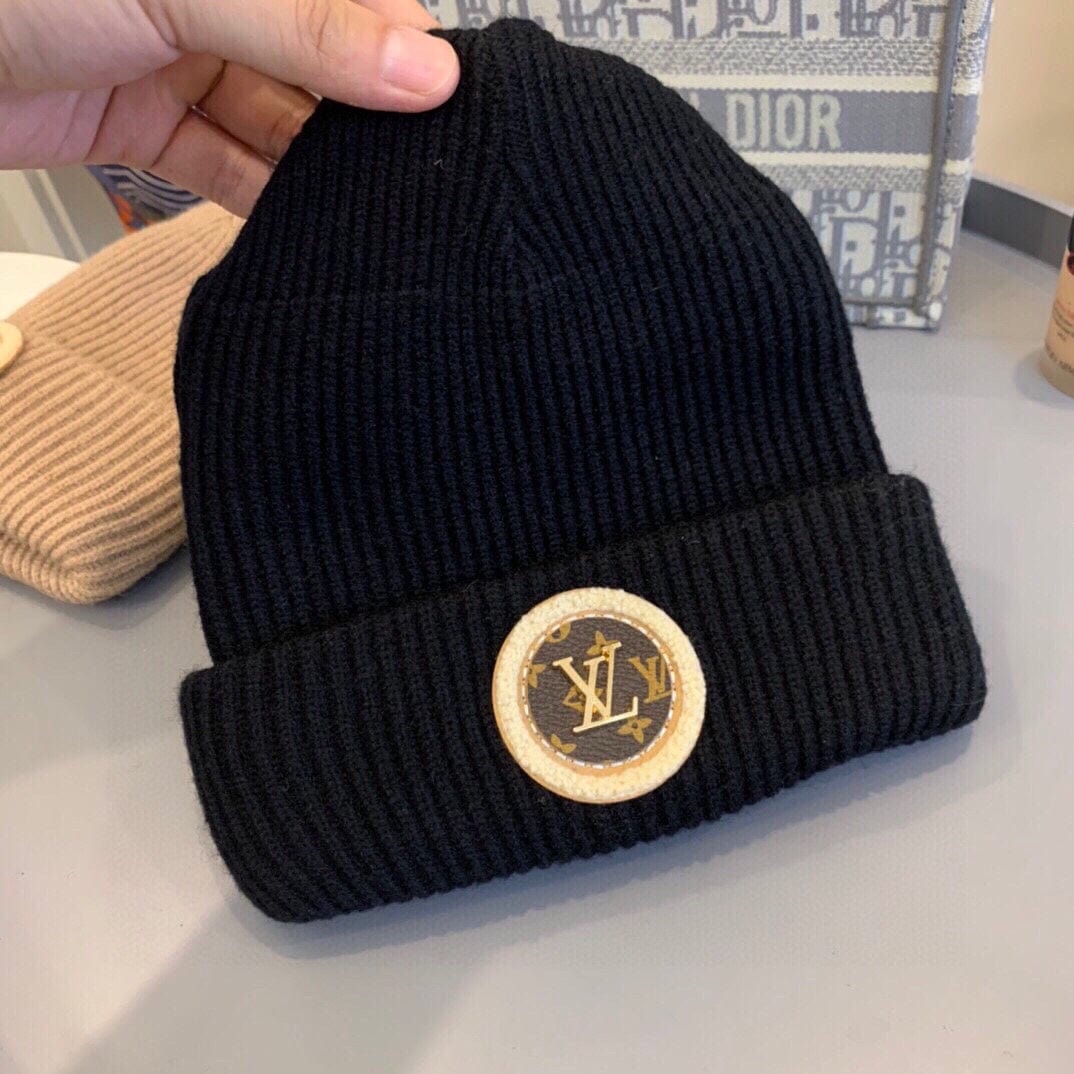 Tunde Store Louis Vuitton Monogram Beanie in Black