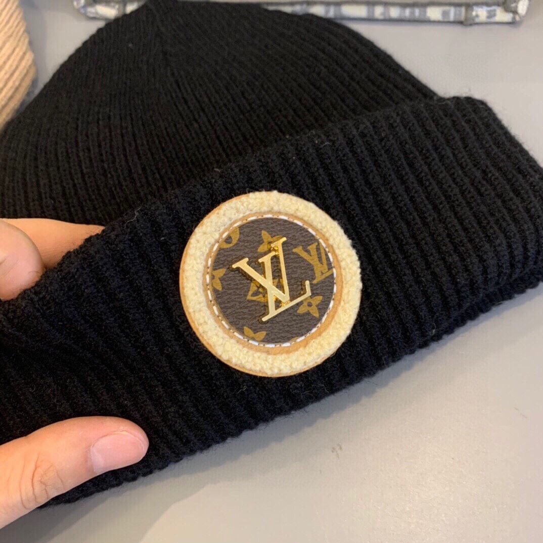 Tunde Store Louis Vuitton Monogram Beanie in Black