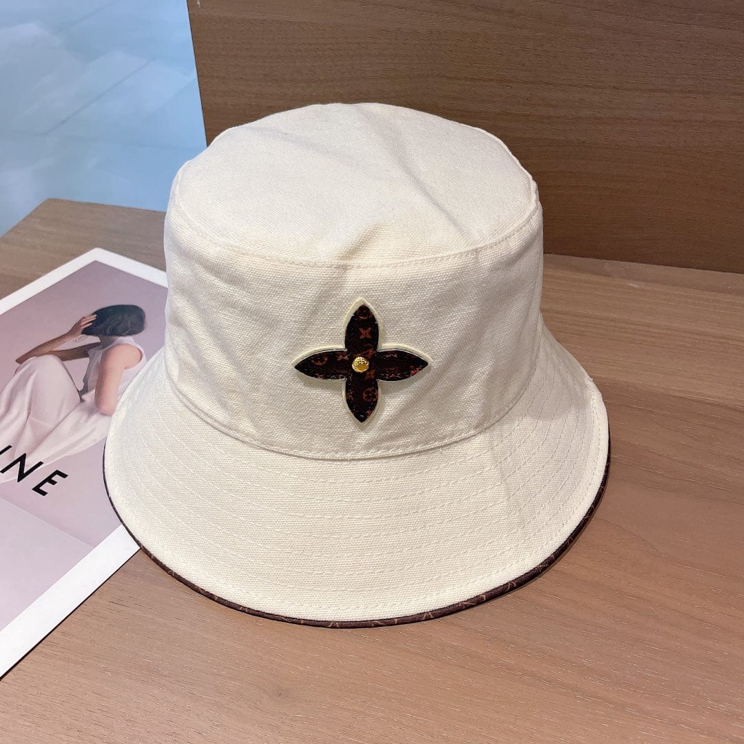 Tunde Store Louis Vuitton Monogram Bucket Hat with Floral Appliqué