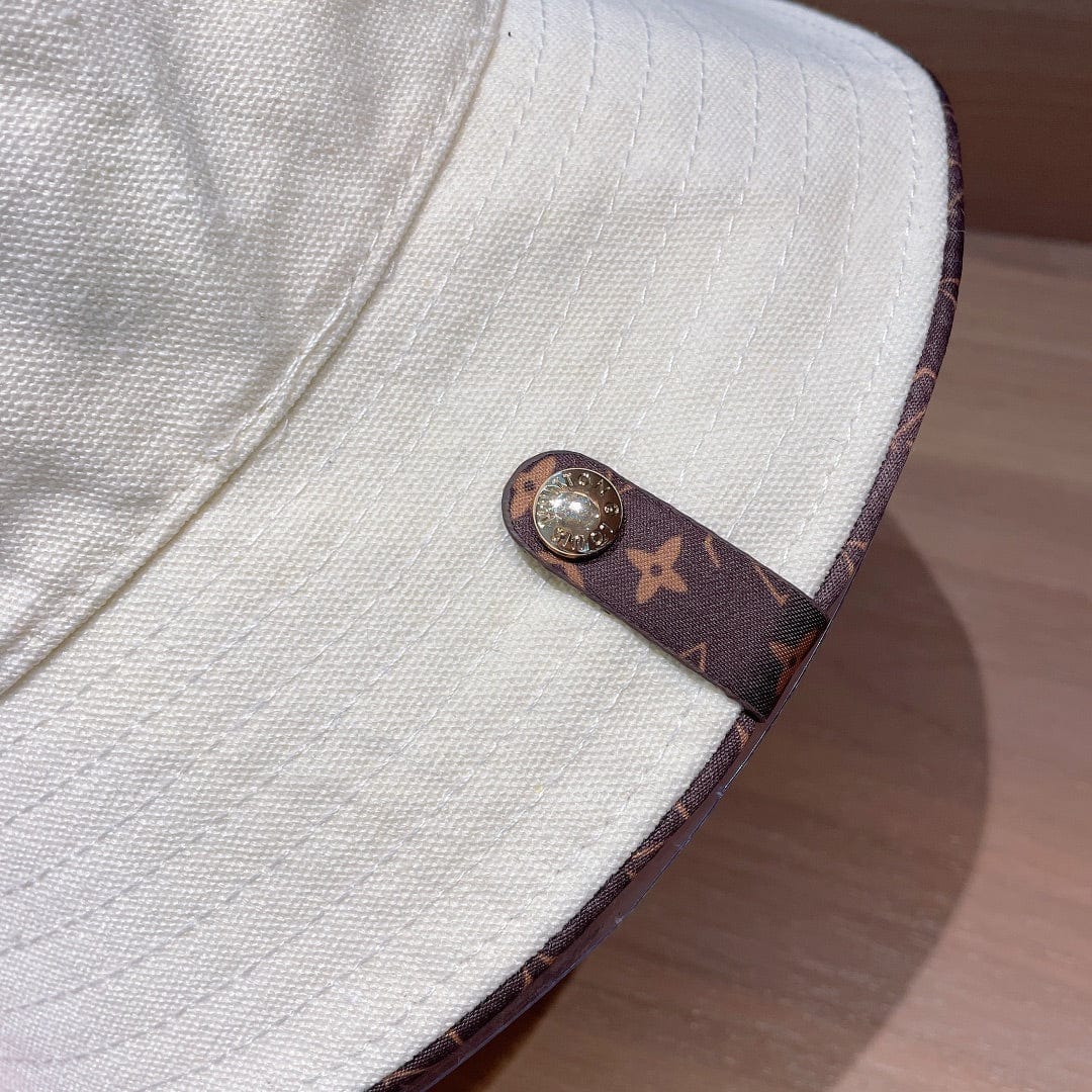 Tunde Store Louis Vuitton Monogram Bucket Hat with Floral Appliqué