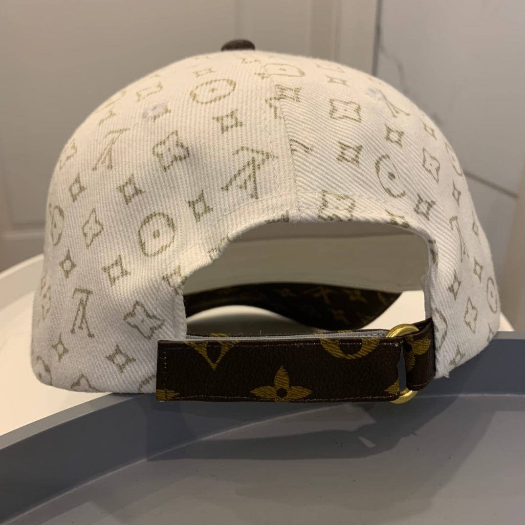 Tunde Store Louis Vuitton Monogram Canvas and White Cotton Cap
