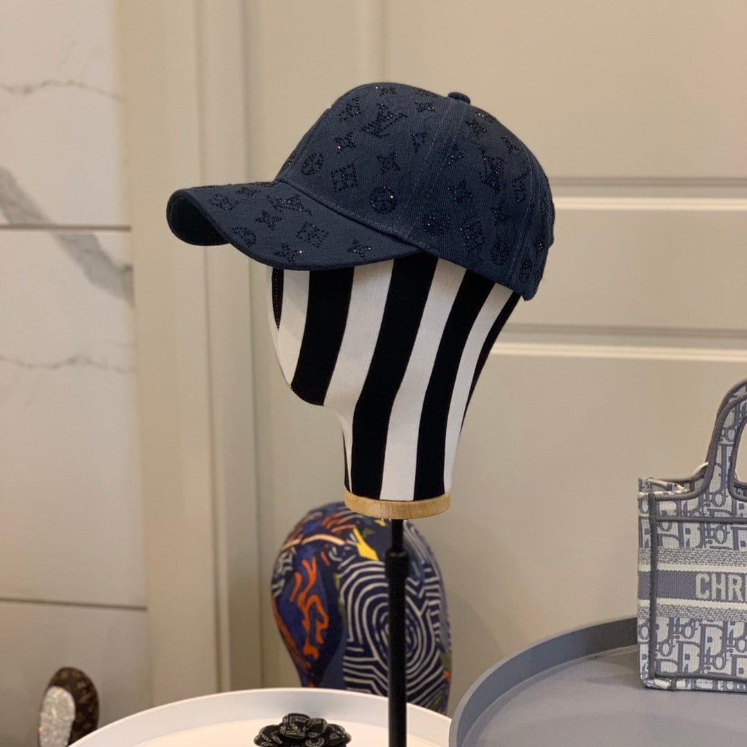 Tunde Store Louis Vuitton Navy Blue Monogram Baseball Cap