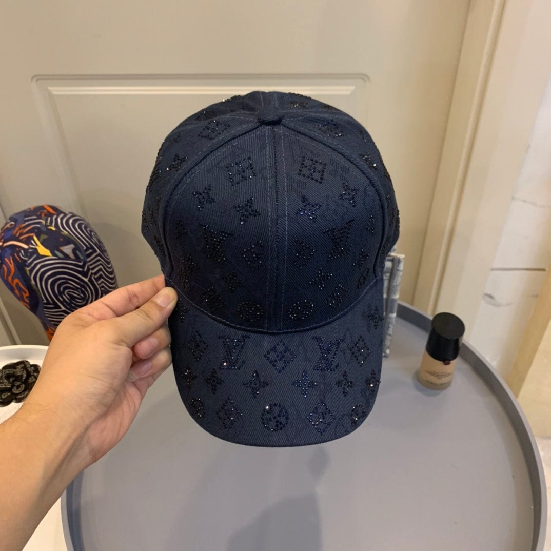Tunde Store Louis Vuitton Navy Blue Monogram Baseball Cap