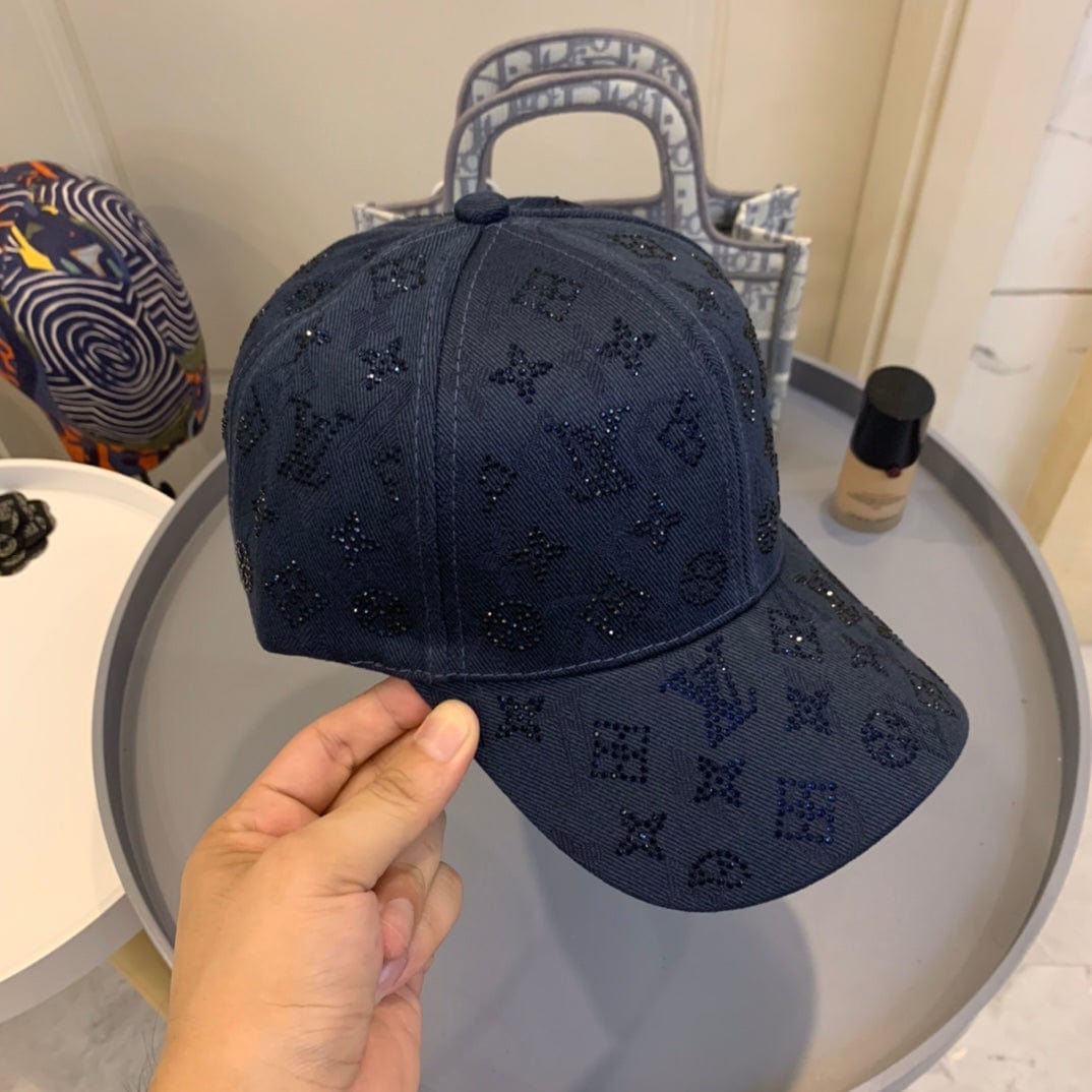 Tunde Store Louis Vuitton Navy Blue Monogram Baseball Cap