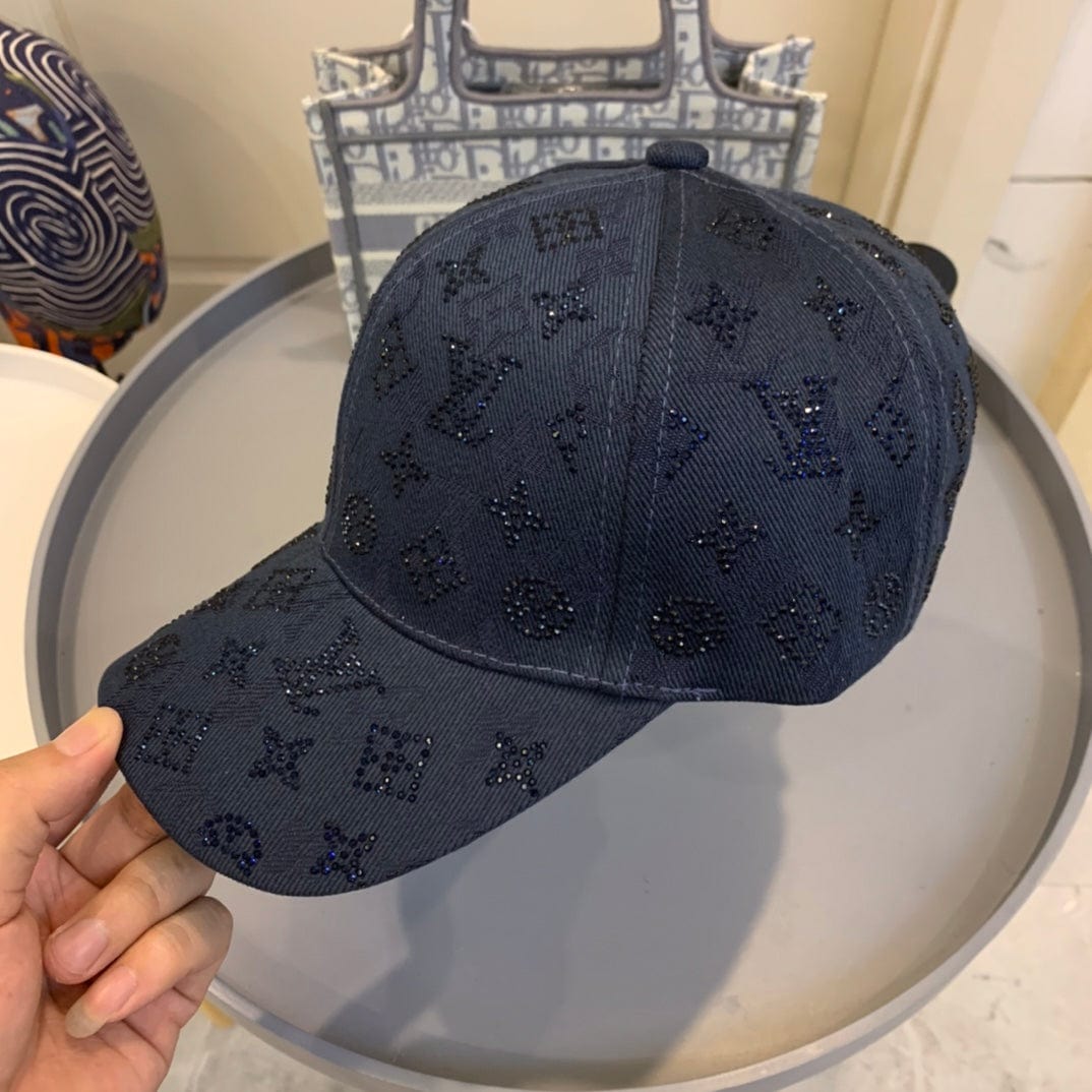 Tunde Store Louis Vuitton Navy Blue Monogram Baseball Cap
