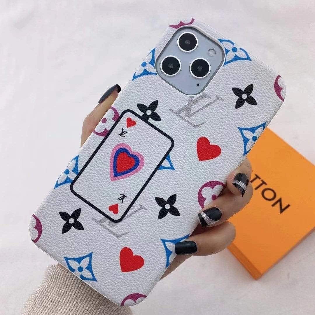 Tunde Store Louis Vuitton New Colorful Leather iPhone 15 Cases