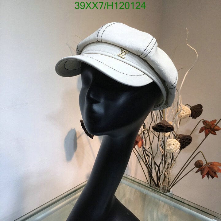 Tunde Store Louis Vuitton Newsboy Hat - Black & White