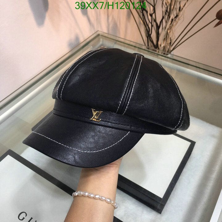 Tunde Store Louis Vuitton Newsboy Hat - Black & White
