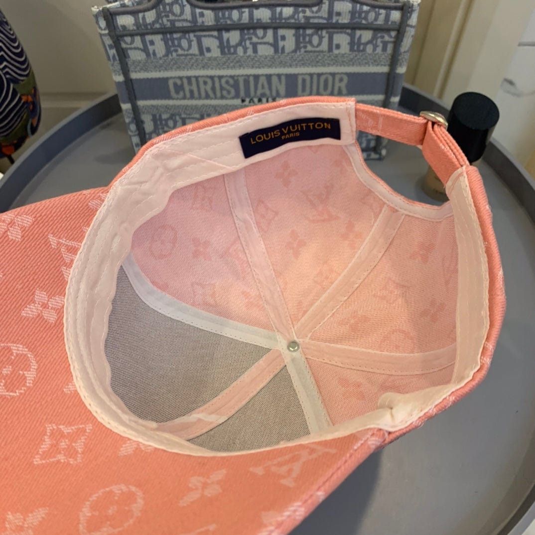 Tunde Store Louis Vuitton Pink Monogram Baseball Cap