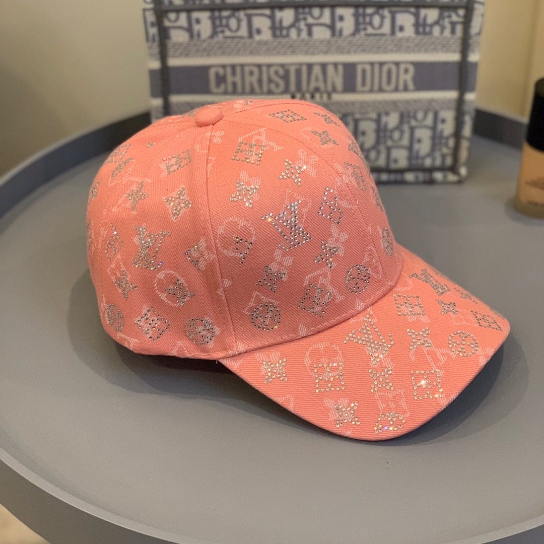 Tunde Store Louis Vuitton Pink Monogram Baseball Cap