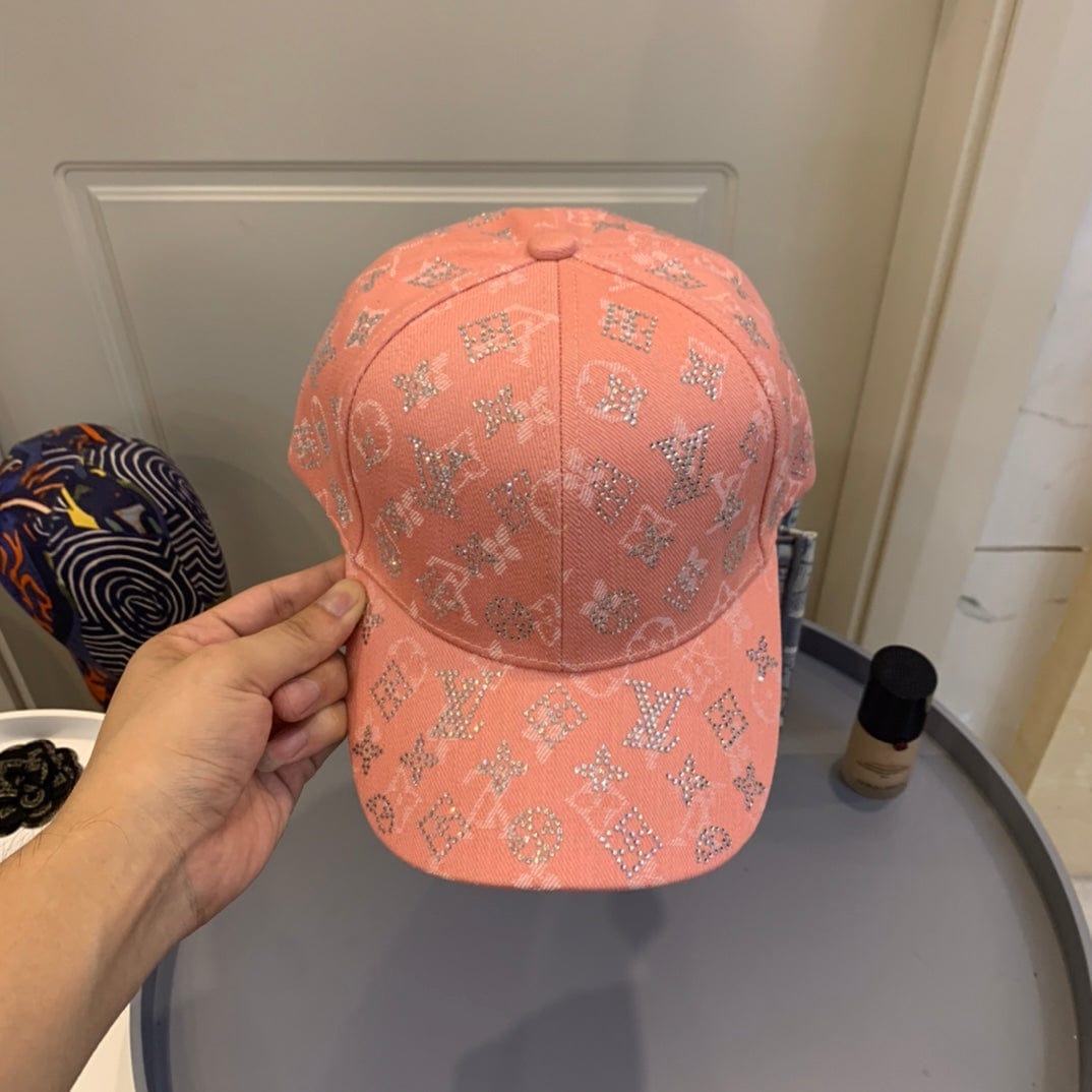 Tunde Store Louis Vuitton Pink Monogram Baseball Cap