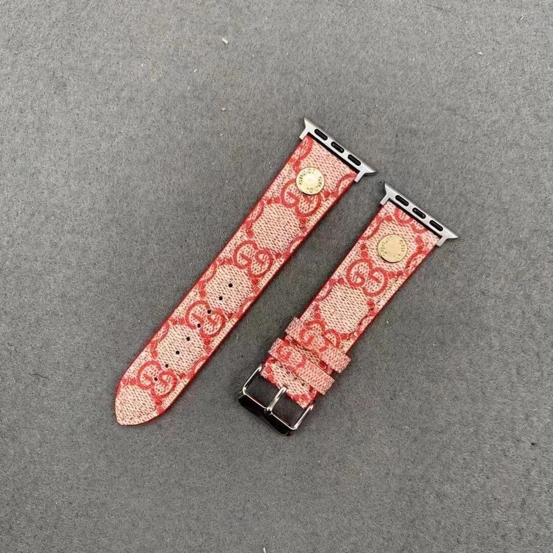 Tunde Store Louis Vuitton Premium Leather Watch Band 38/40/41/42/44/45/49 mm