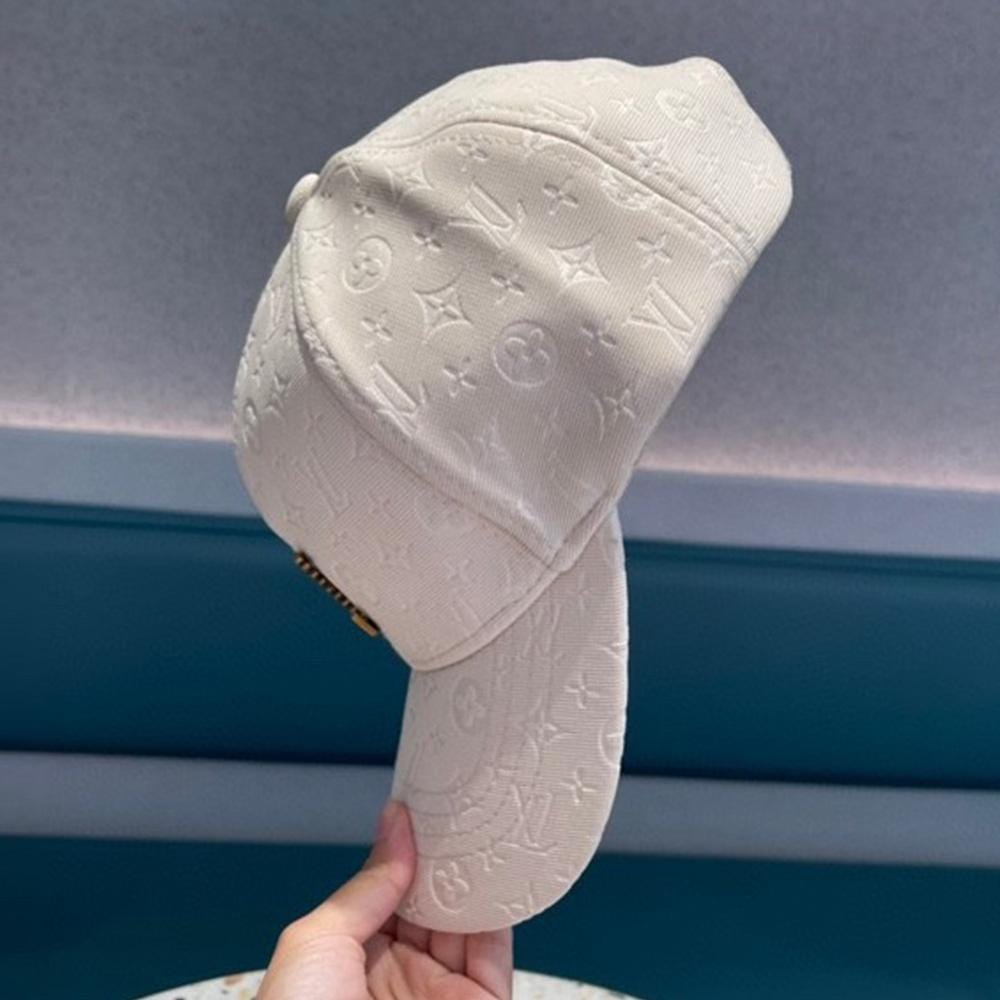 Tunde Store Louis Vuitton Prestige Cream Cap for Men - Monogram Plaid Men Cap