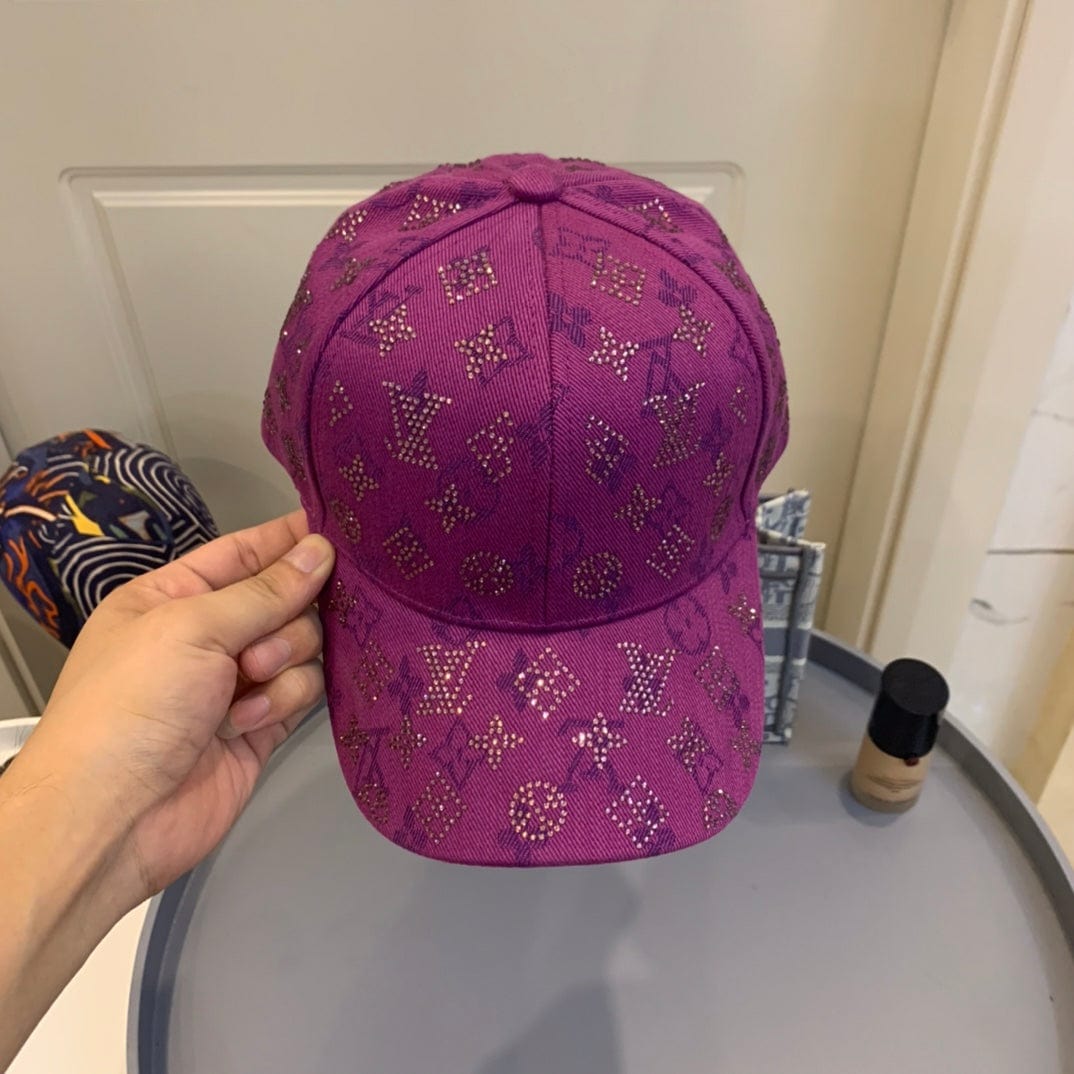 Tunde Store Louis Vuitton Purple Monogram Baseball Cap