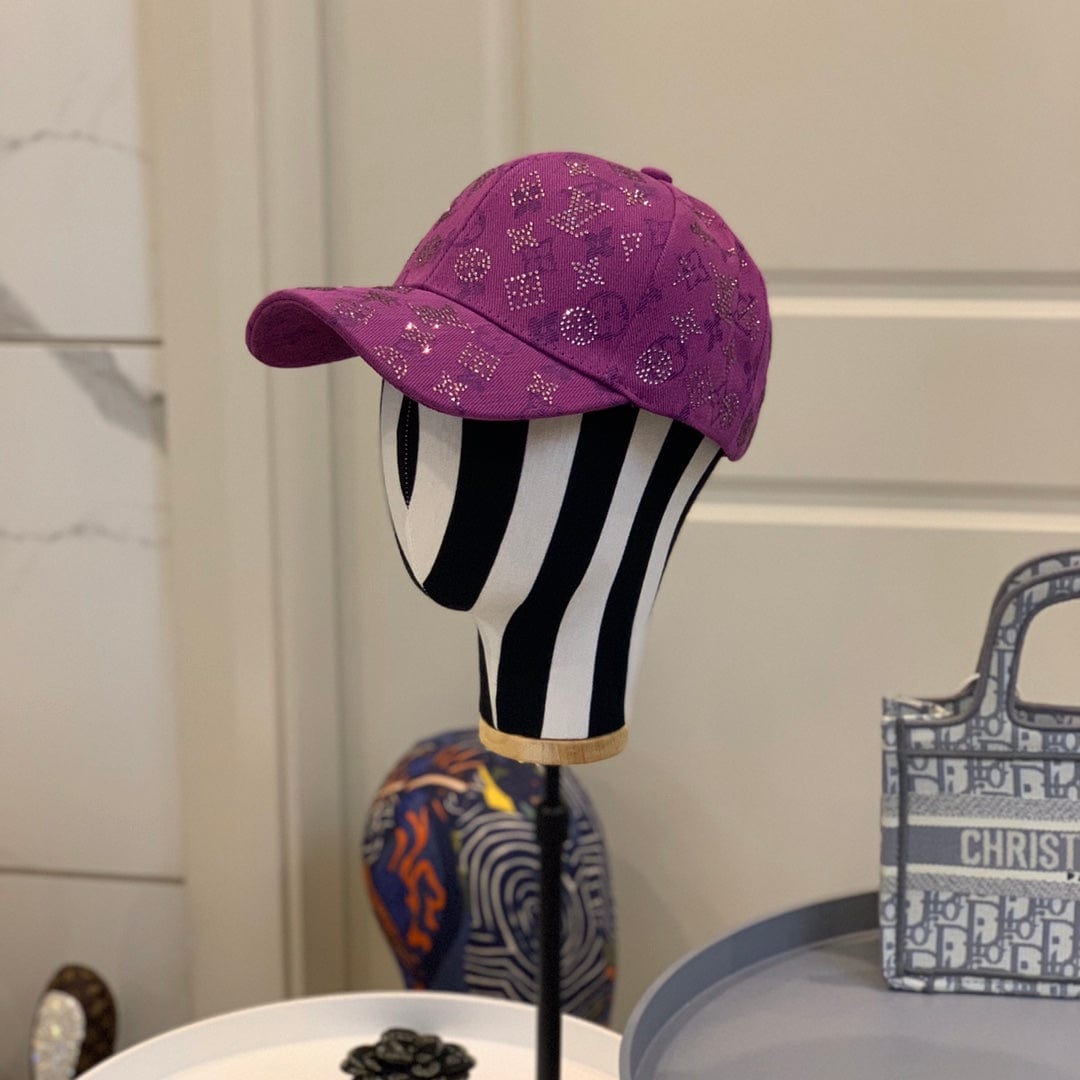 Tunde Store Louis Vuitton Purple Monogram Baseball Cap