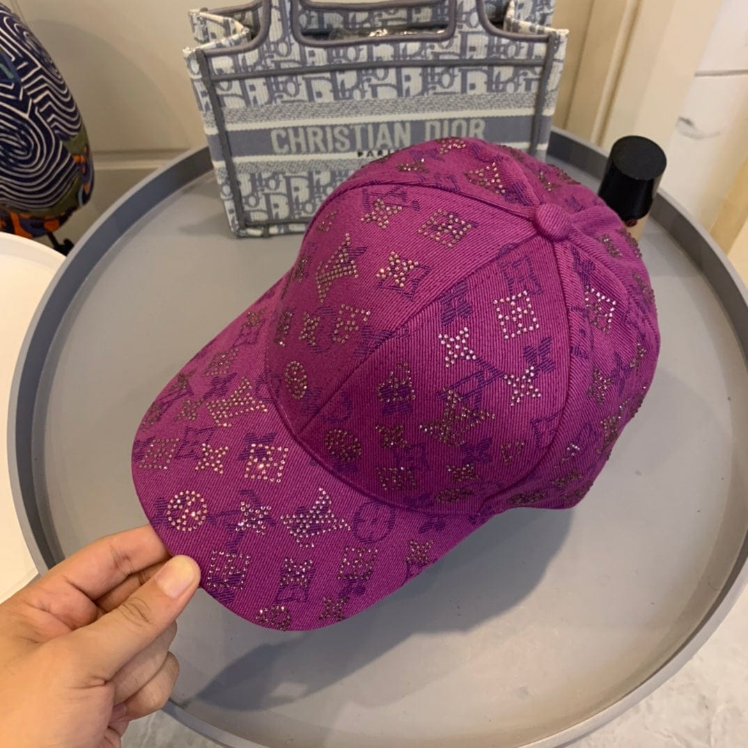 Tunde Store Louis Vuitton Purple Monogram Baseball Cap