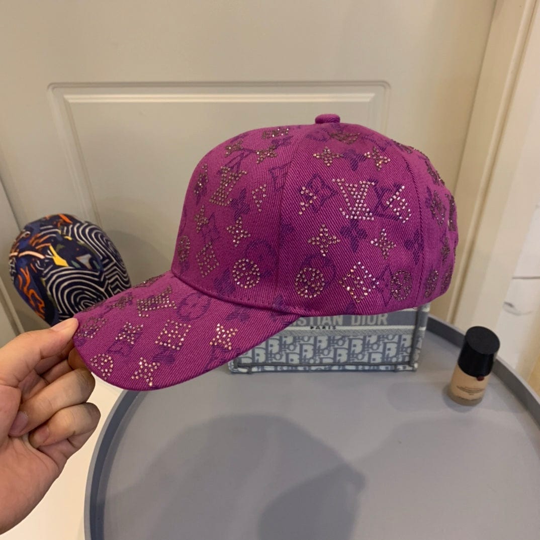 Tunde Store Louis Vuitton Purple Monogram Baseball Cap