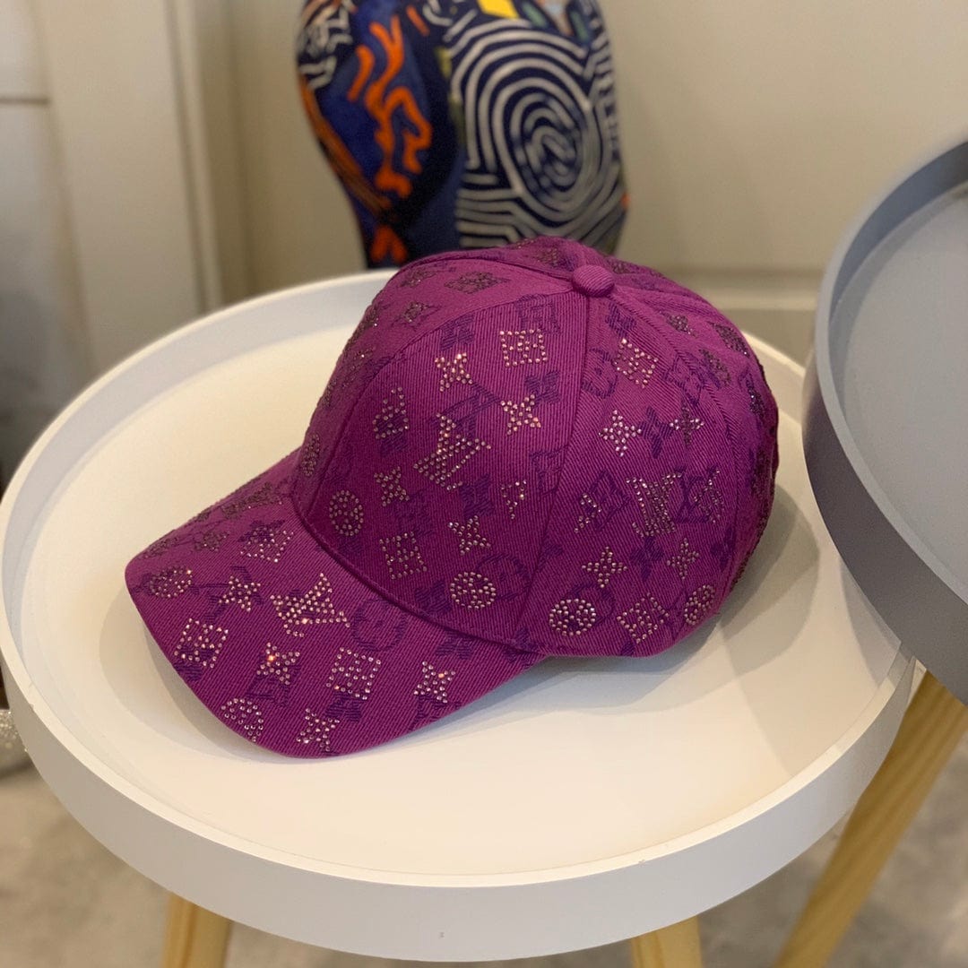 Tunde Store Louis Vuitton Purple Monogram Baseball Cap