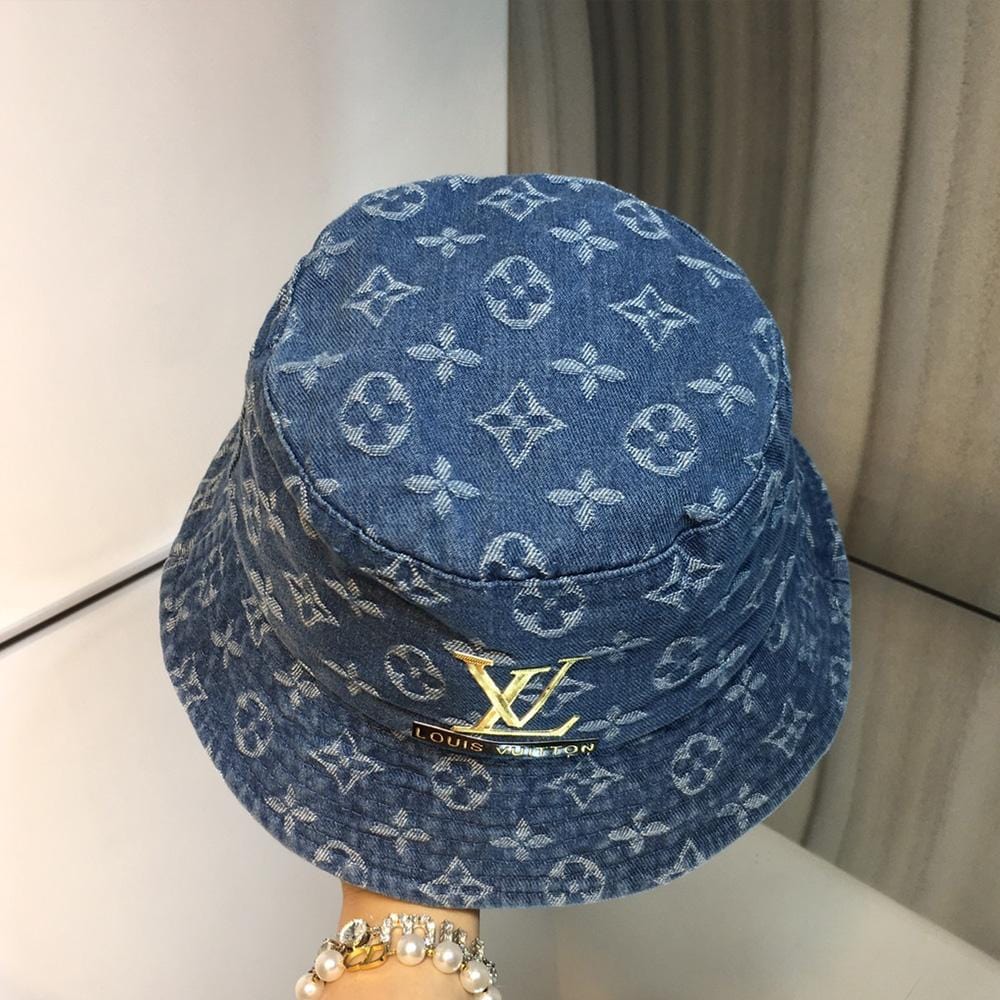 Tunde Store Louis Vuitton Space Denim Bucket Hat