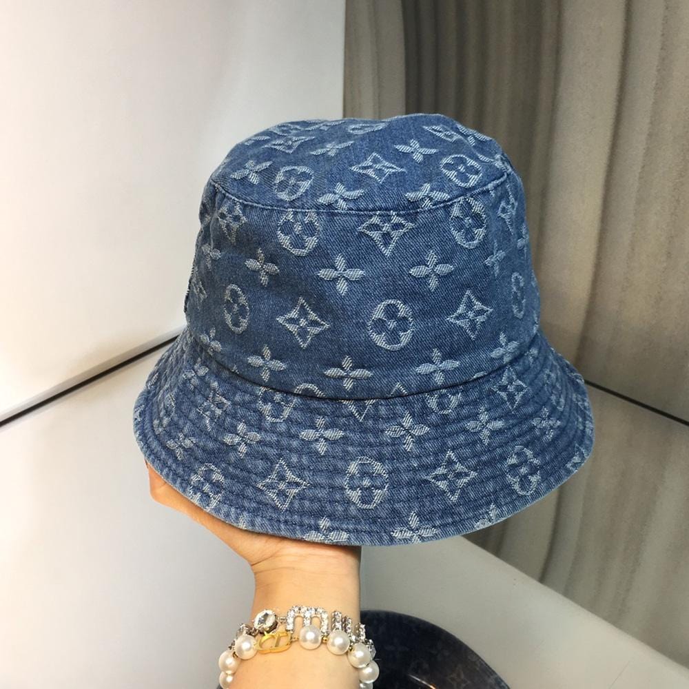 Tunde Store Louis Vuitton Space Denim Bucket Hat