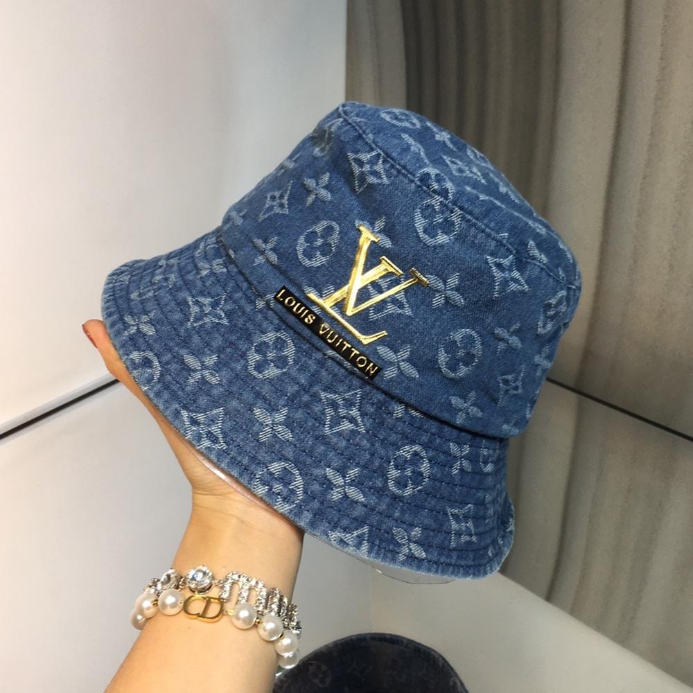 Tunde Store Louis Vuitton Space Denim Bucket Hat