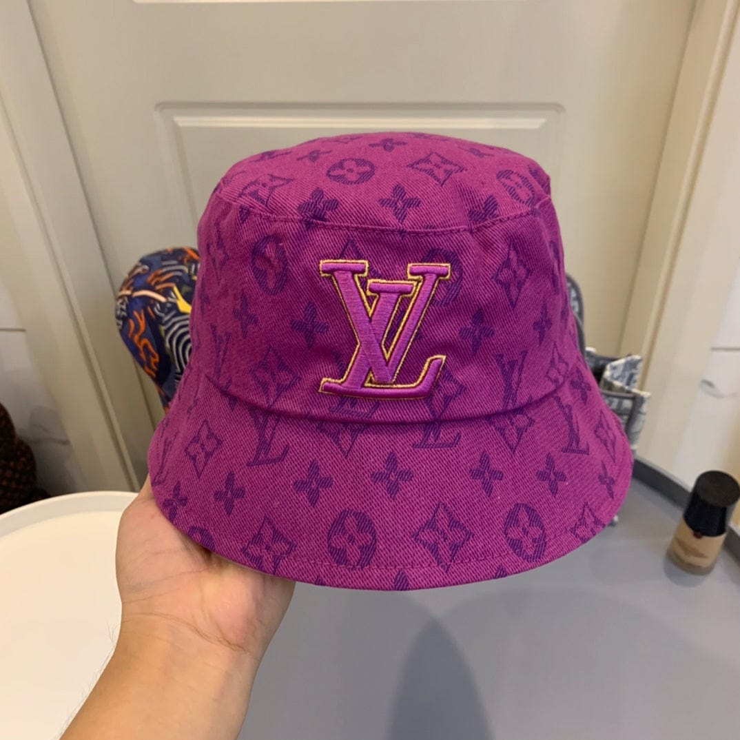 Tunde Store Louis Vuitton Vibrant Purple Monogram Bucket Hat