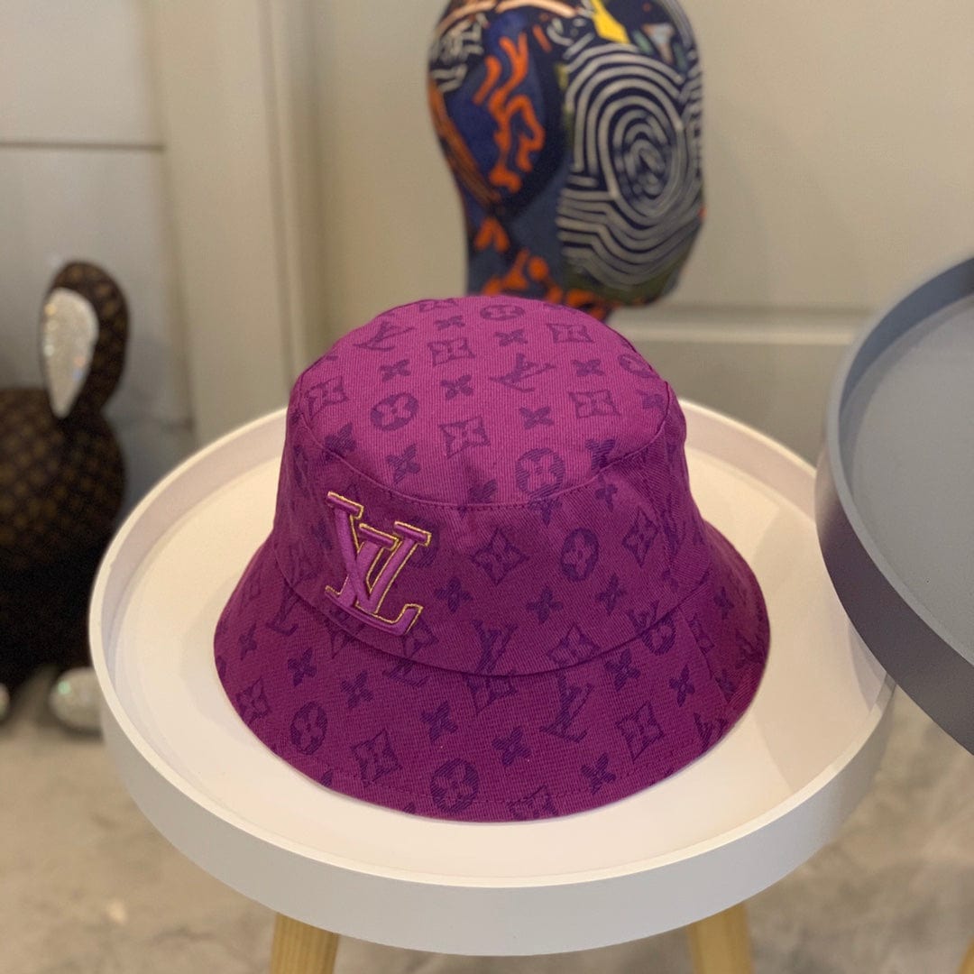 Tunde Store Louis Vuitton Vibrant Purple Monogram Bucket Hat